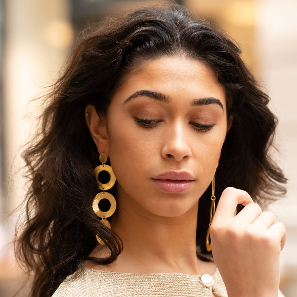 statement oorbellen nox