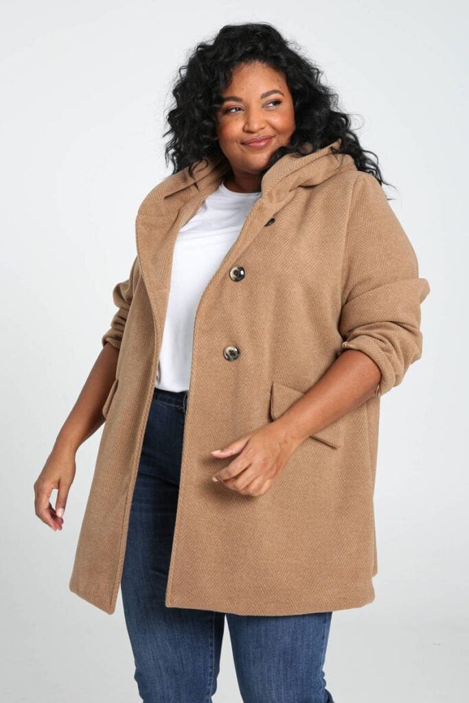 ata camel paprika coat beige beige 5400578043112