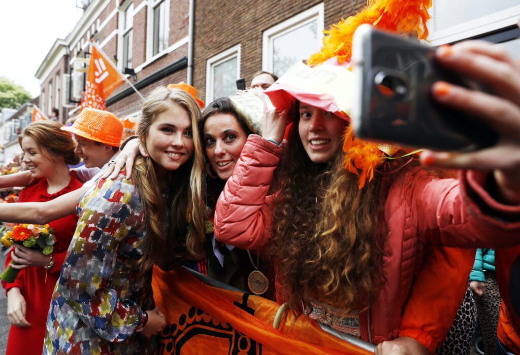 2019 koningsdag amalia selfie anp