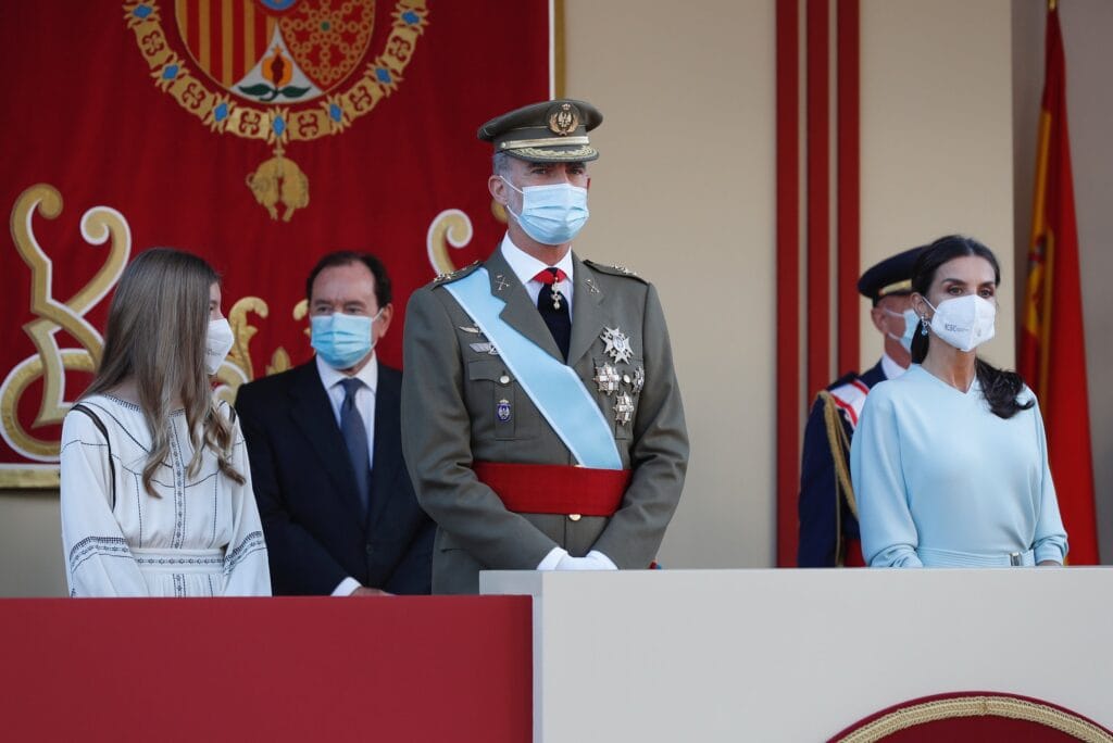 2021 10 12 spanje sofia letizia nationale dag CR 01