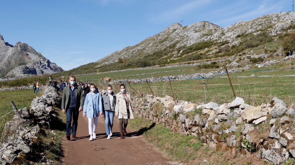 2021 10 23 spanje wandeling leonor sofia ANP 1