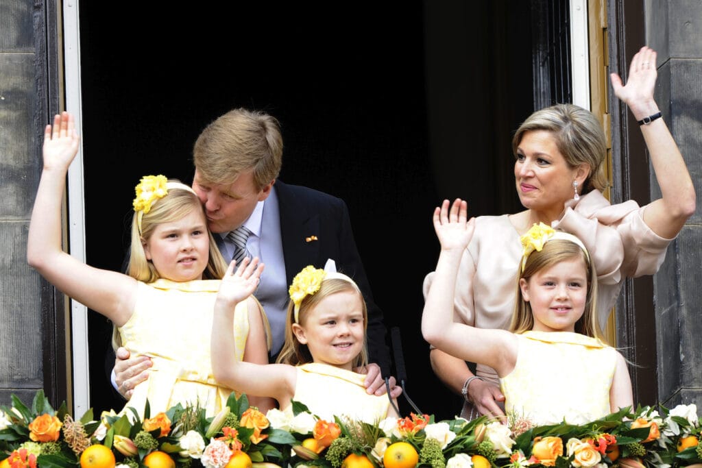 amalia geel alexia ariane gezin geel abdicatie 2013 bp