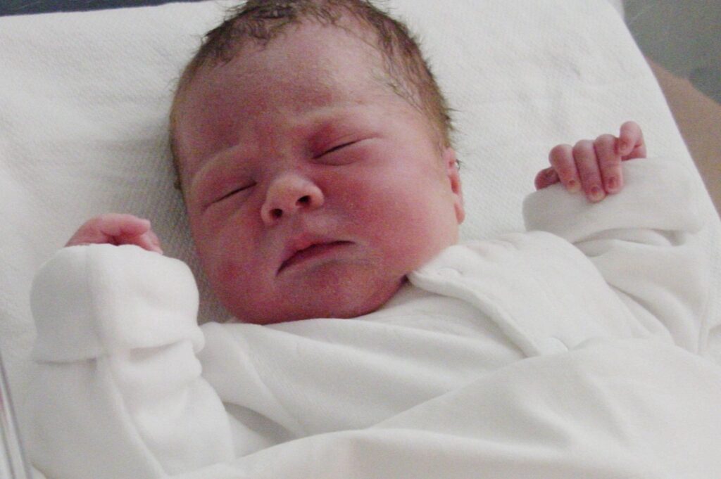 2003 amalia geboorte baby anp1