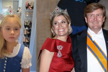 amalia maxima tiara corps rood 2012