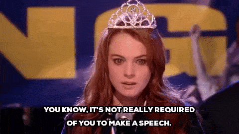 gif speech mean girls