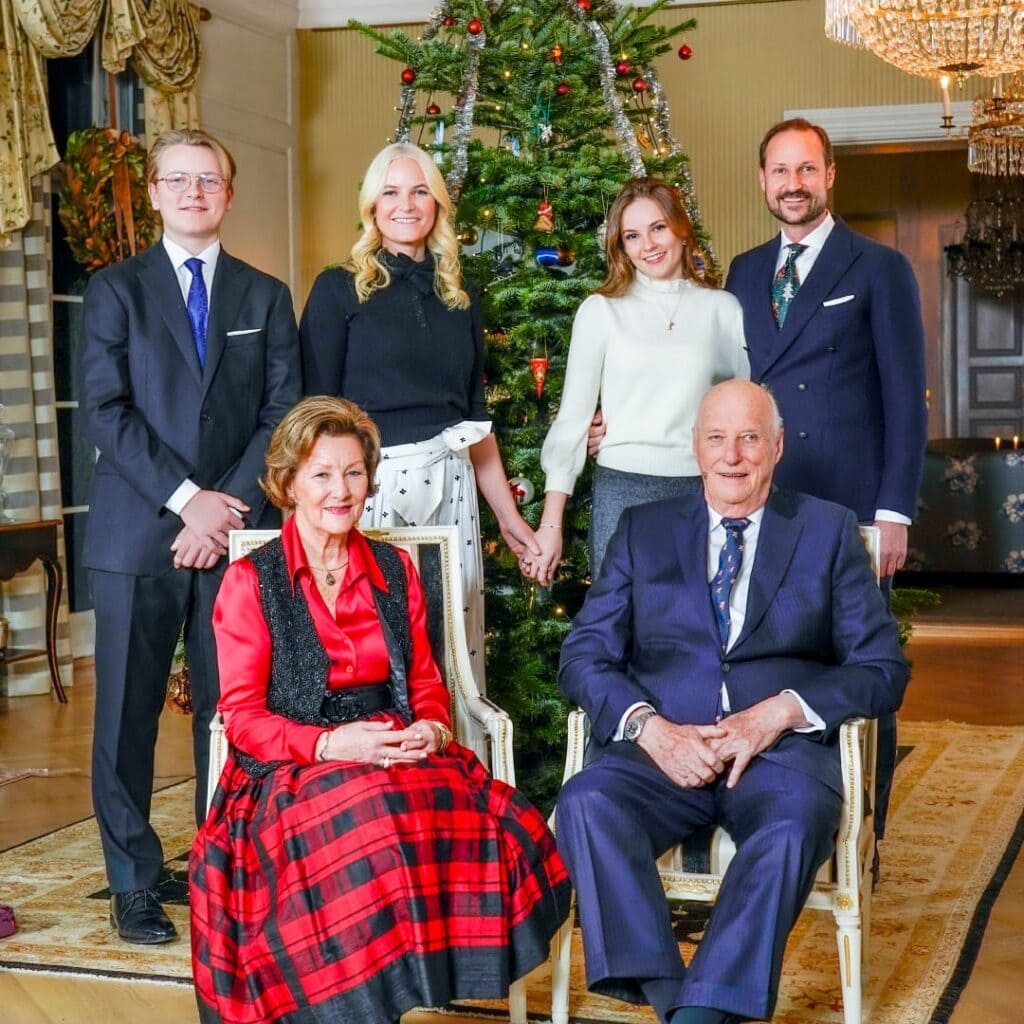 2021 royal kerstkaart 2021 noorwegen 1