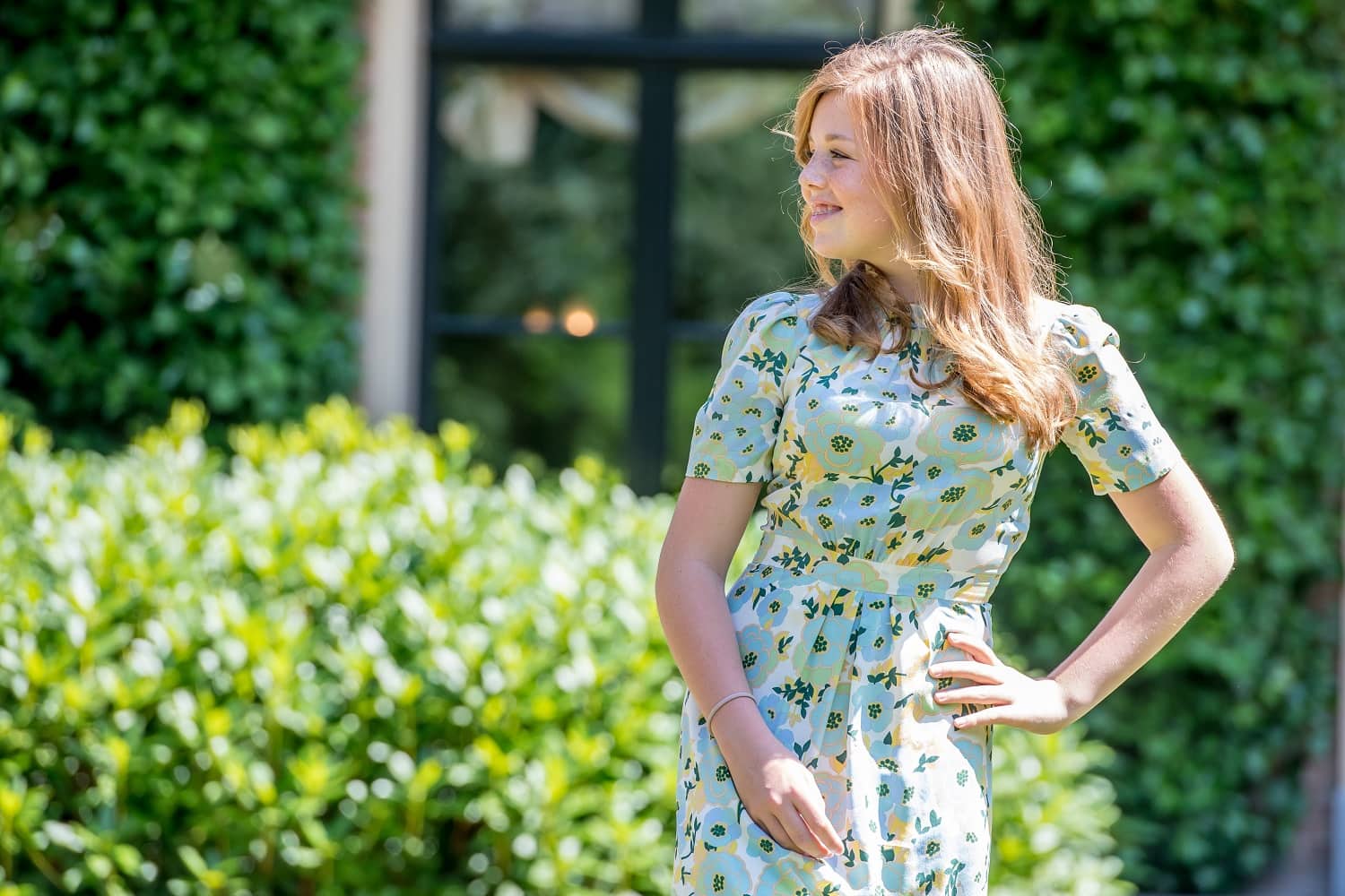 2018 alexia zomersessie gebloemde jurk ANP