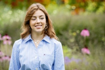 2020 alexia zomer blauw bloem anp