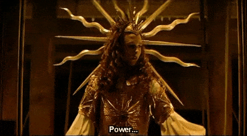 gif geel zonnekoning