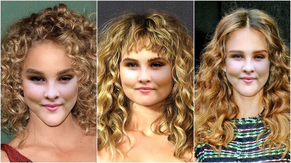 amalia pruik krullen