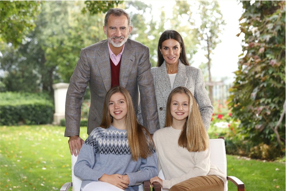 2021 kerstkaart spanje sofia leonor