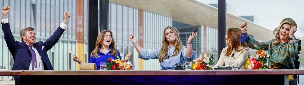 2021 koningsdag gezin spelletje kwis ANP