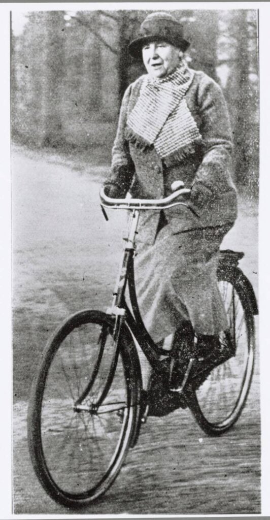 wilhelmina fiets na