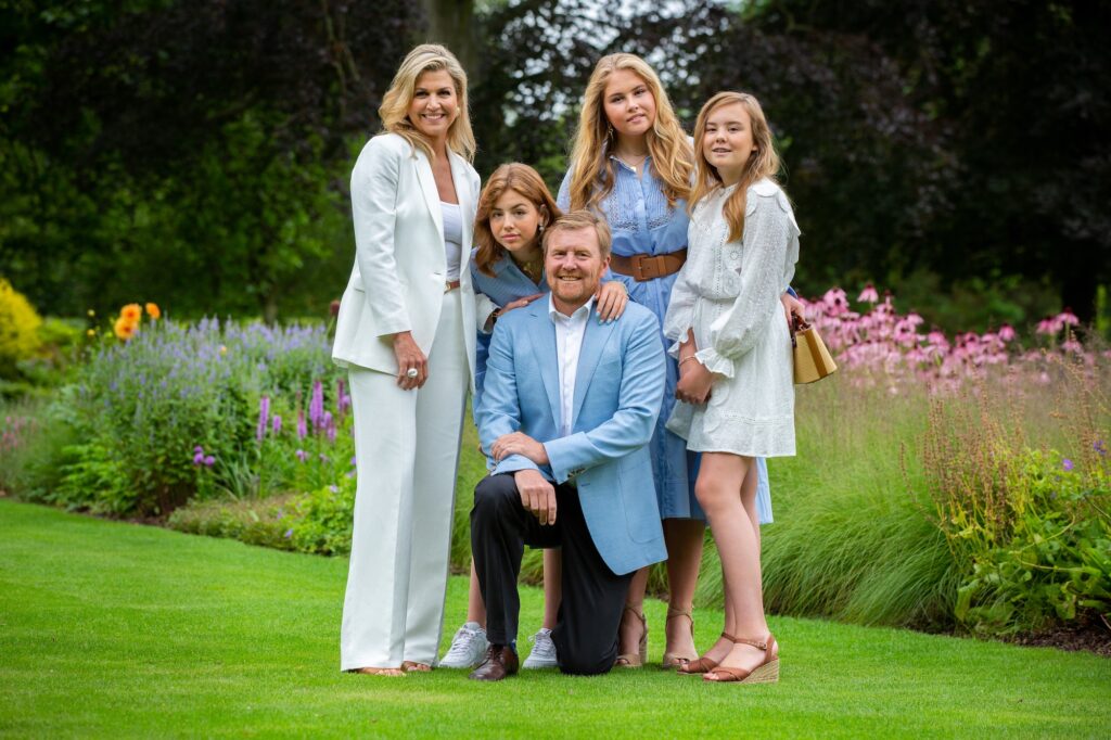 zomerfotosessie gezin koning willem alexander 2