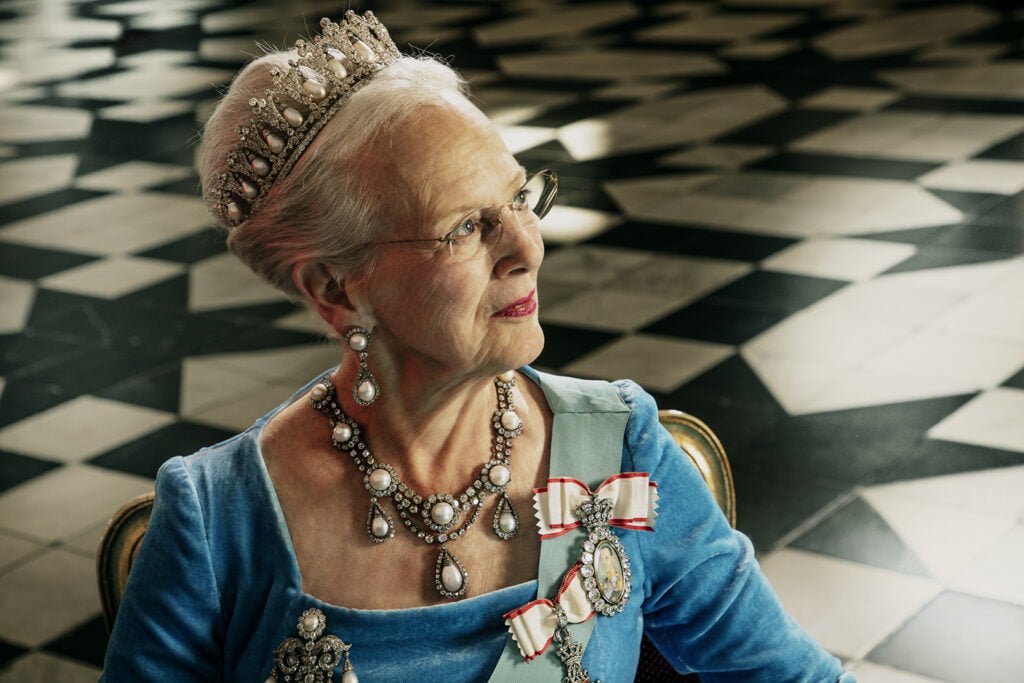 2022 denemarken Margrethe official Jubilee portrait