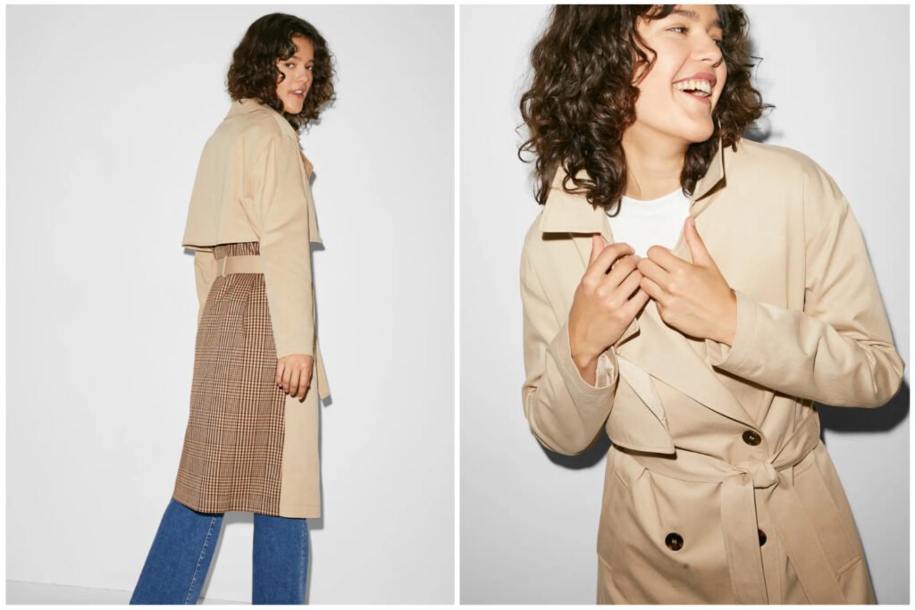 2022 trench coat amalia uva shopping3