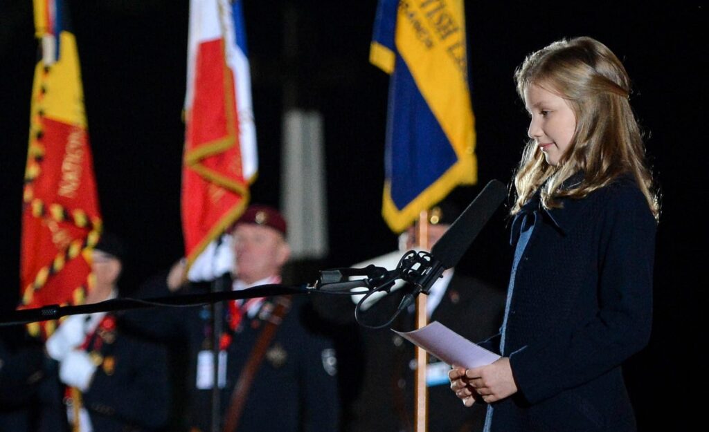 2014 belgie elisabeth speech WOI herdenking ANP