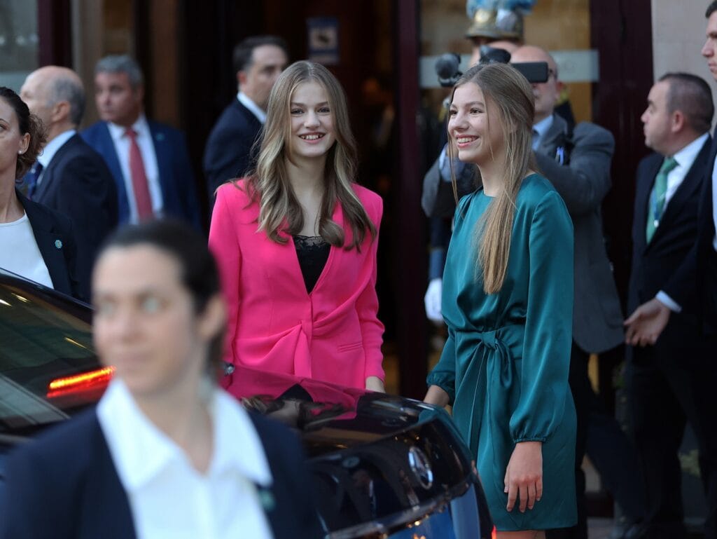 2022 spanje leonor asturias roze ANP 03