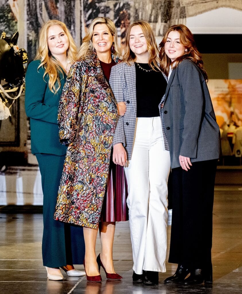 2022 amalia ariane nieuwe kerk ANP 03