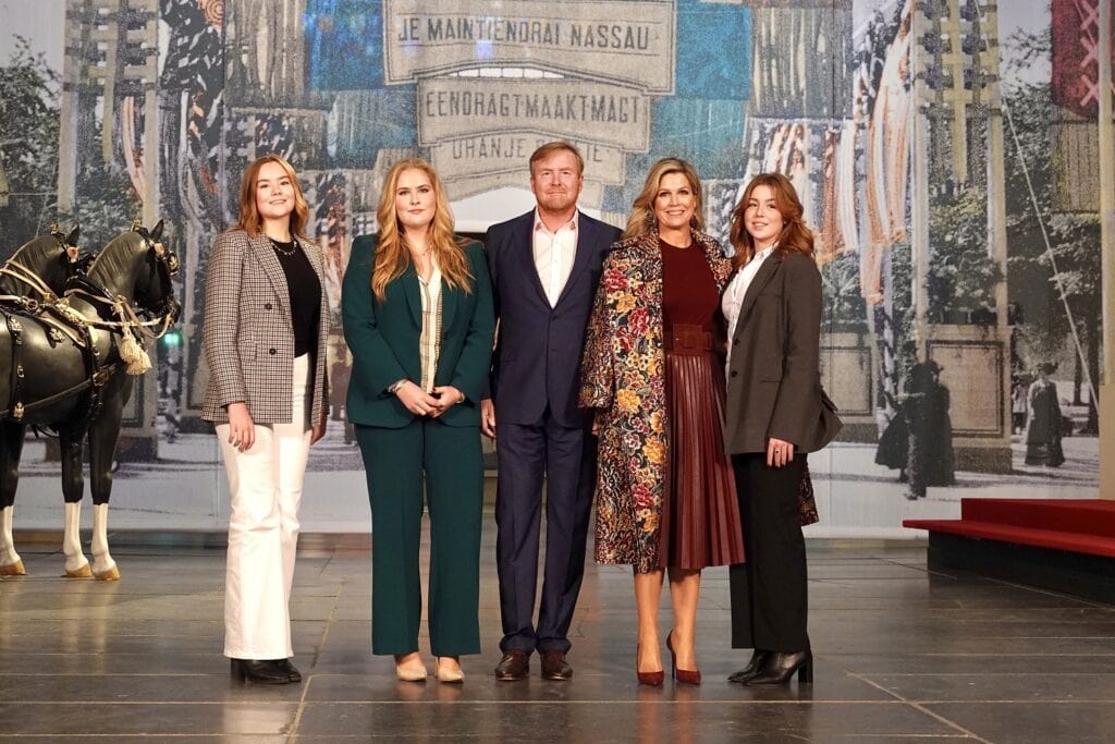 2022 amalia nieuwe kerk gezinsfoto RVD