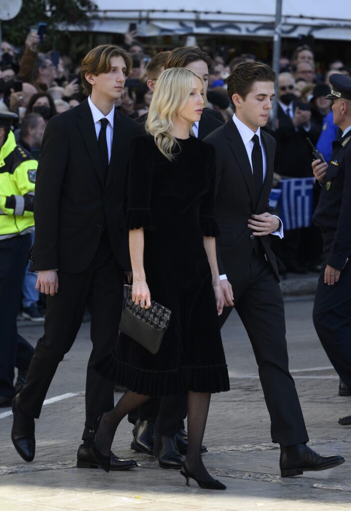 2023 griekenland olympia begrafenis constantine ANP