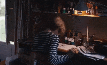gif studeren blokken