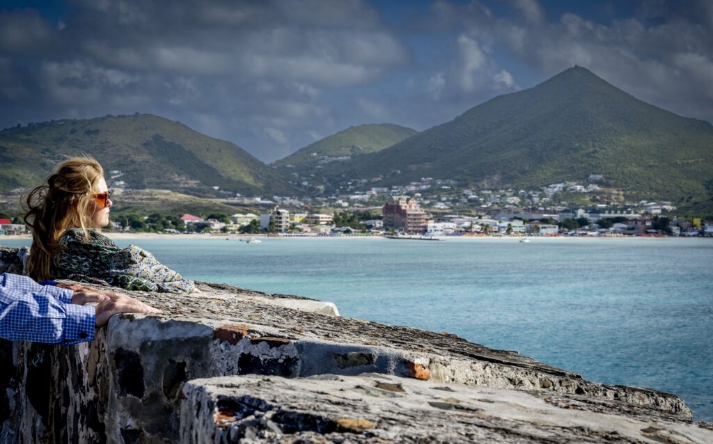 2023 amalia sint maarten fort zee uitzicht wind anp