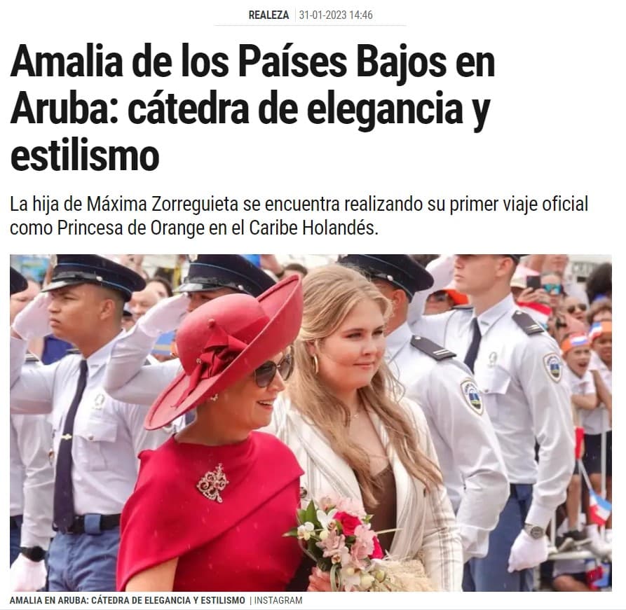 2023 cariben amalia internationale media Caras