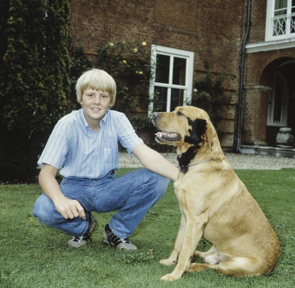 Koningin Beatrix en gezin foto uurtje