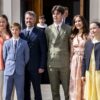 Count Henrik is confirmed in Paris, Crown Prince Frederik, Crown Princess Mary, Prince Christian, Prince Vincent, Princess Isabella, Princess Josephine