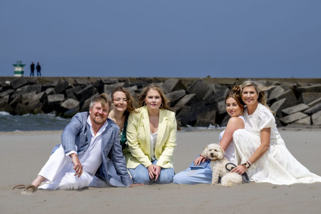 Fotosessie koninklijke familie