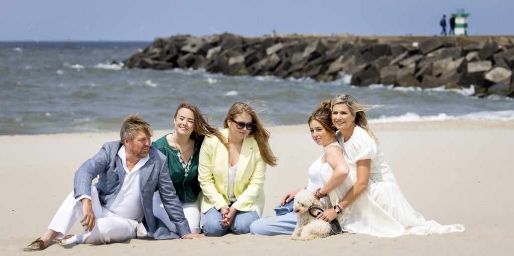 Zomerfotosessie koninklijke familie