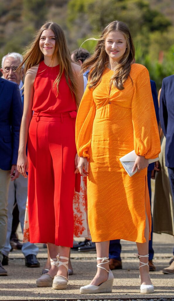 Princess Leonor and Princess Sofia visited the El Bulli 1846 museum in Roses. ADEL ROYALS MONACHY KONIGLICH ROYAUX