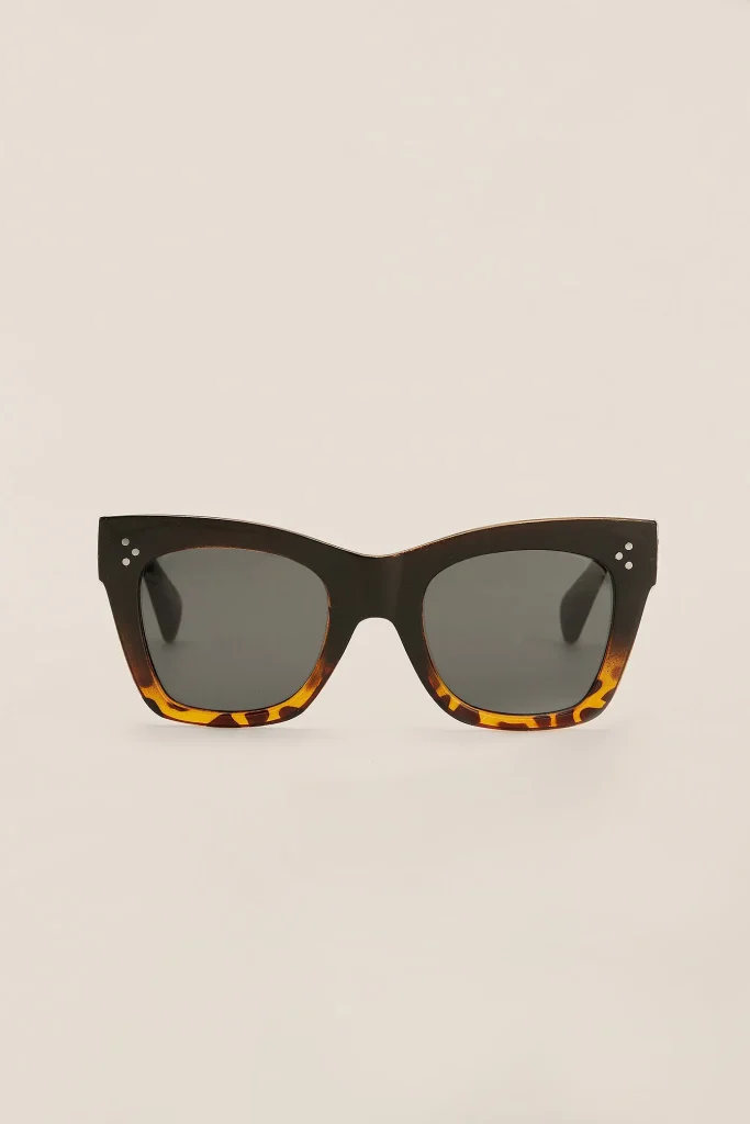 nakd two toned cateye sunglasses 1015 004355 0002 12192