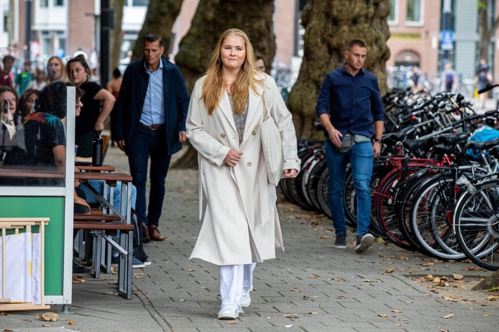 Prinses Amalia start studie aan de Universiteit van Amsterdam