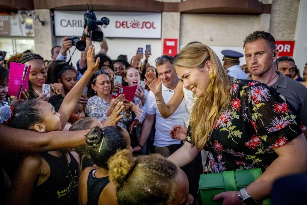 2023 amalia sint maarten meet en greet ANP
