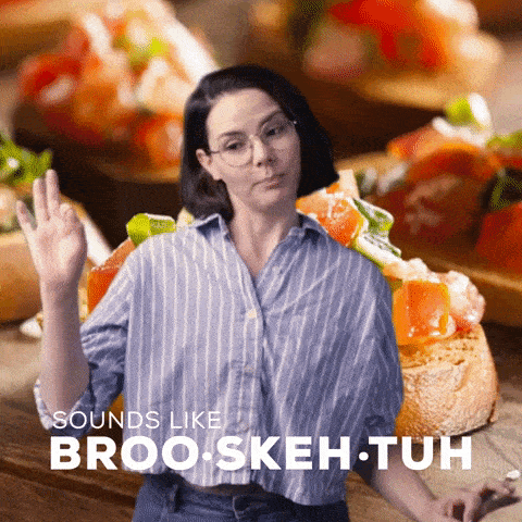 gif italiaans bruchetta