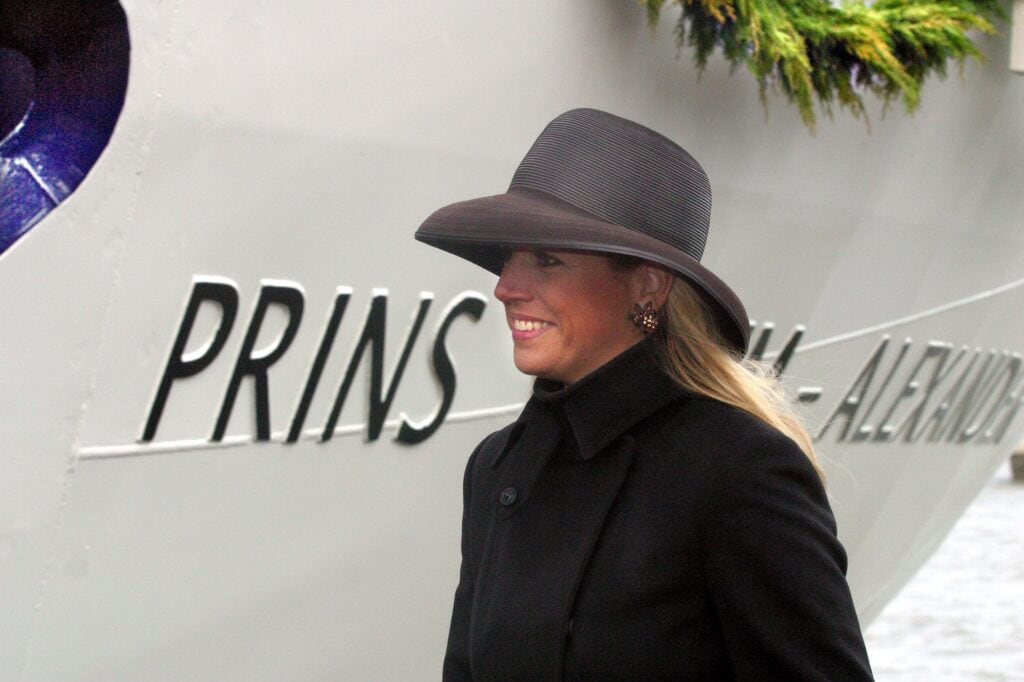 2003 maxima prins willem alexander doop schip boot anp