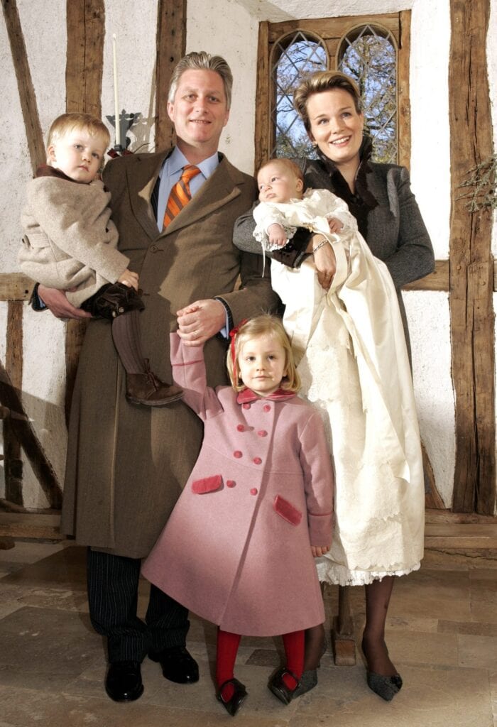 BELGIUM ROYALS BAPTISM PRINCE EMMANUEL