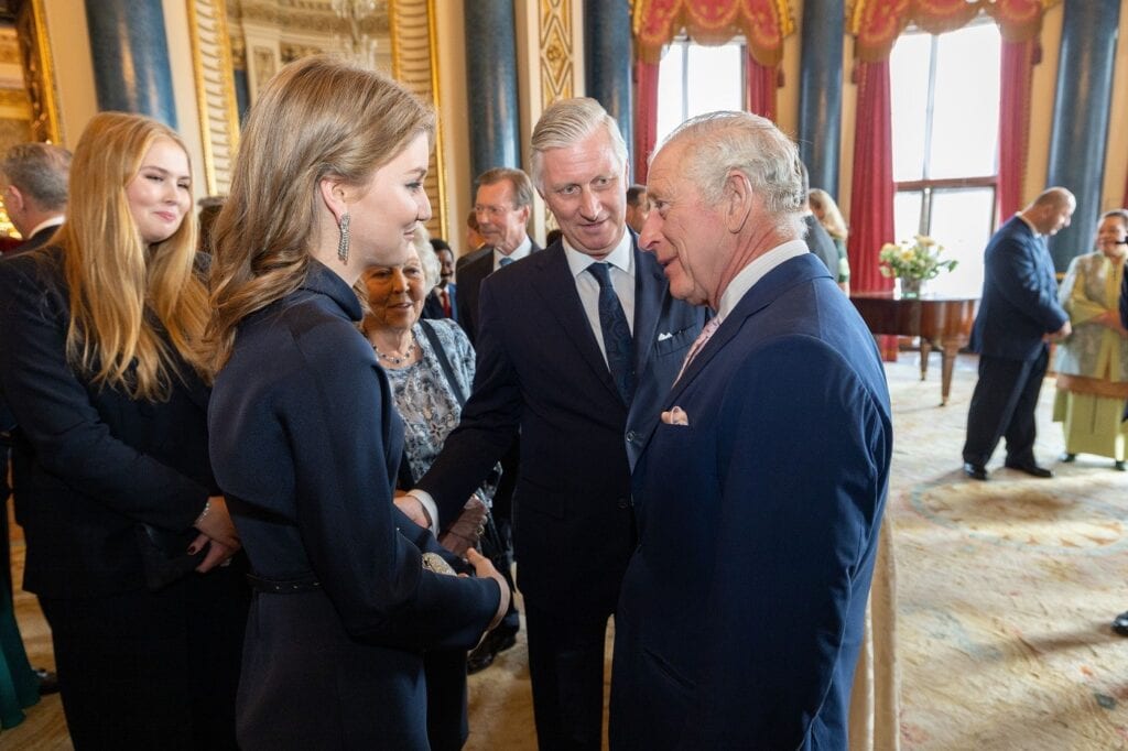 2023 belgie elisabeth amalia charles coronation reception ANP InPixio