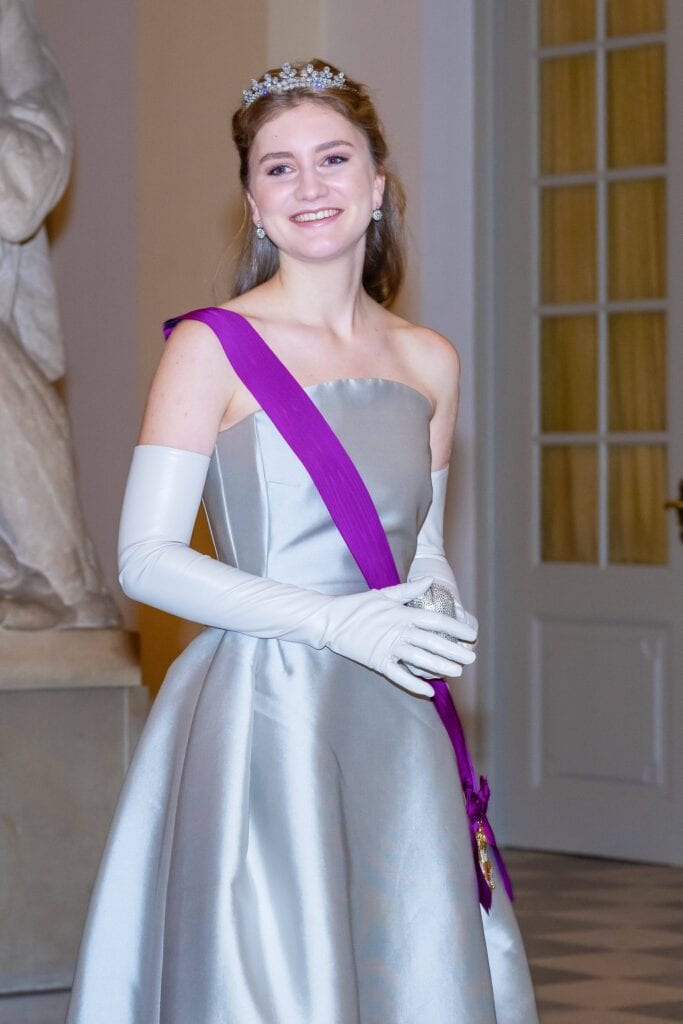Danish Queen's gala banquet at Christiansborg Palace as part of Prince Christian's 18th birthday celebrations in Copenhagen, Denmark, 15 October 2023.
