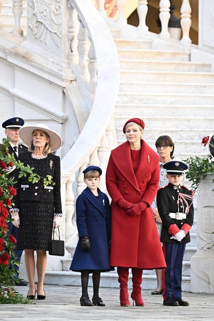 MONACO: Monaco: National Day Celebrations 2023 Court Yard