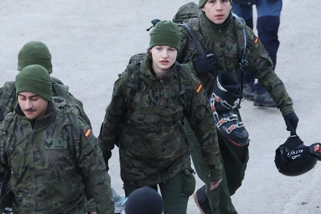 2023 spanje leonor skien leger ANP 02