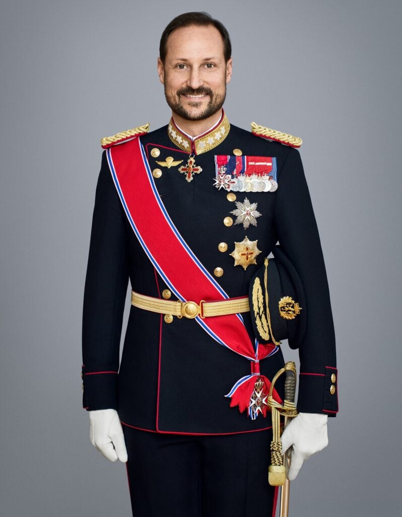 2021 noorwegen Haakon uniform