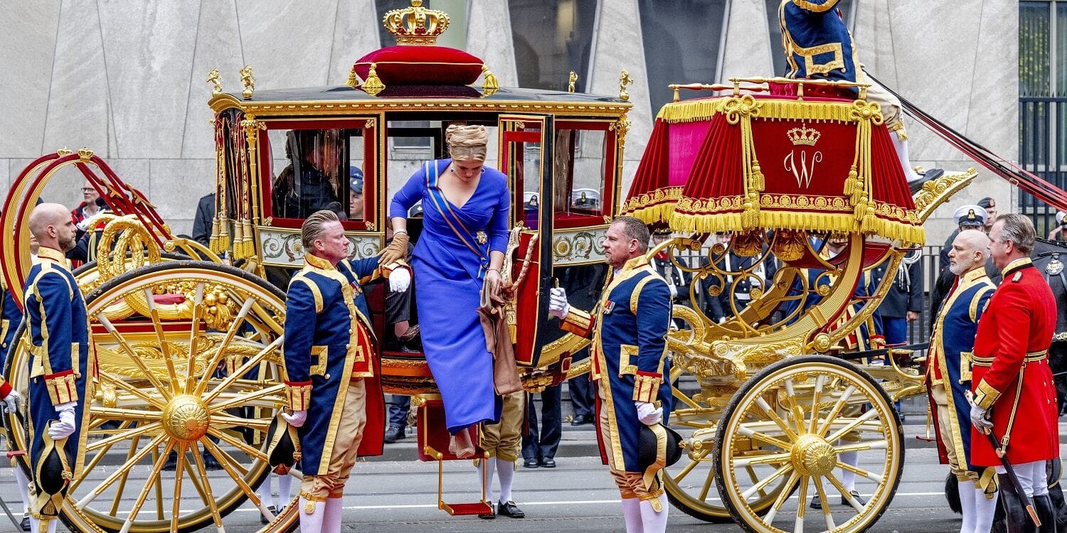 2023 nederland amalia prinsjesdag blauw koets ANP 02