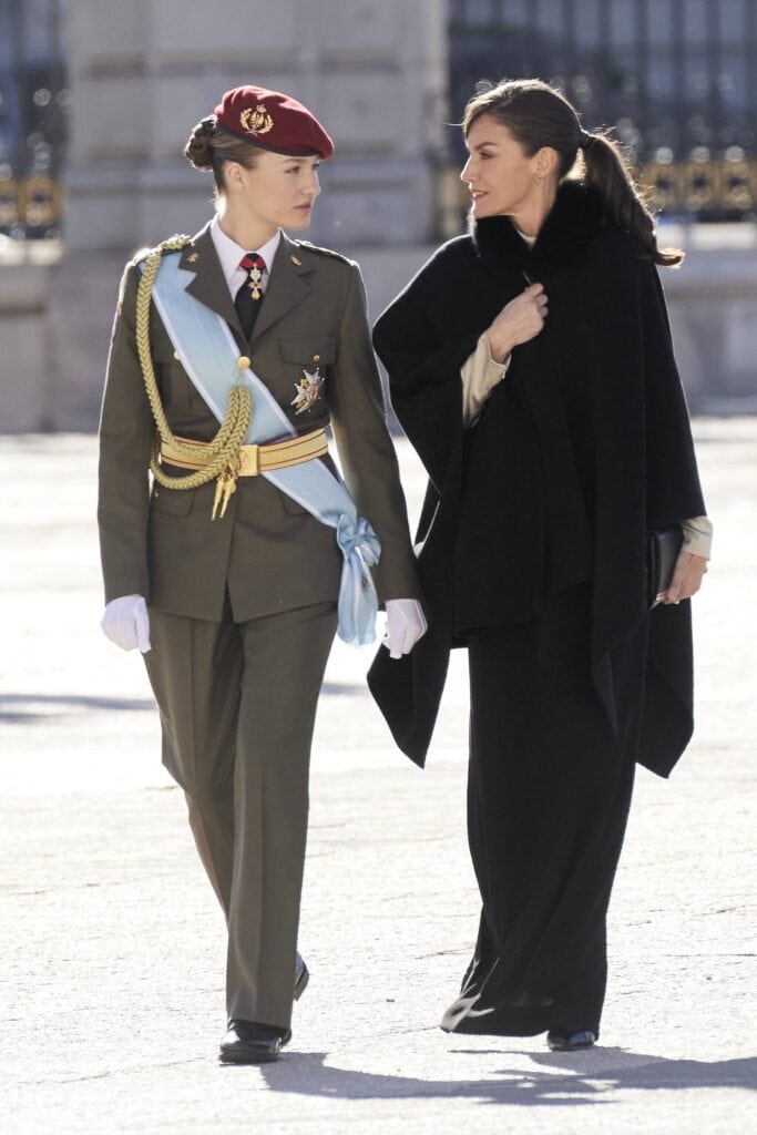 MADRID: Spanish Royals attend the Pascua Militar ceremony