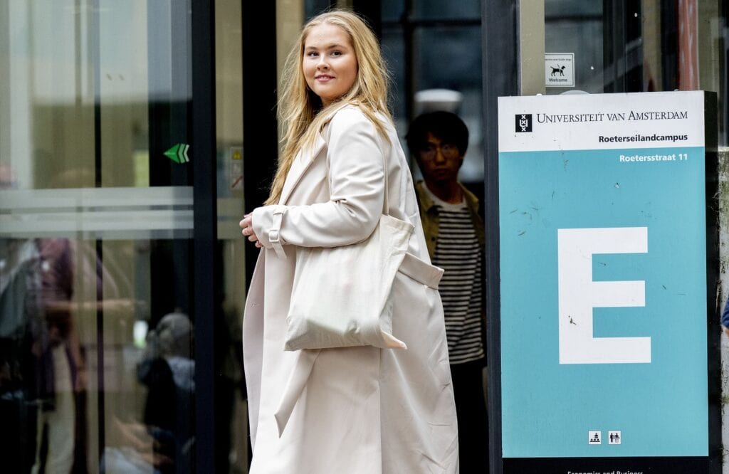 2022 amalia universiteit amsterdam ANP ingang