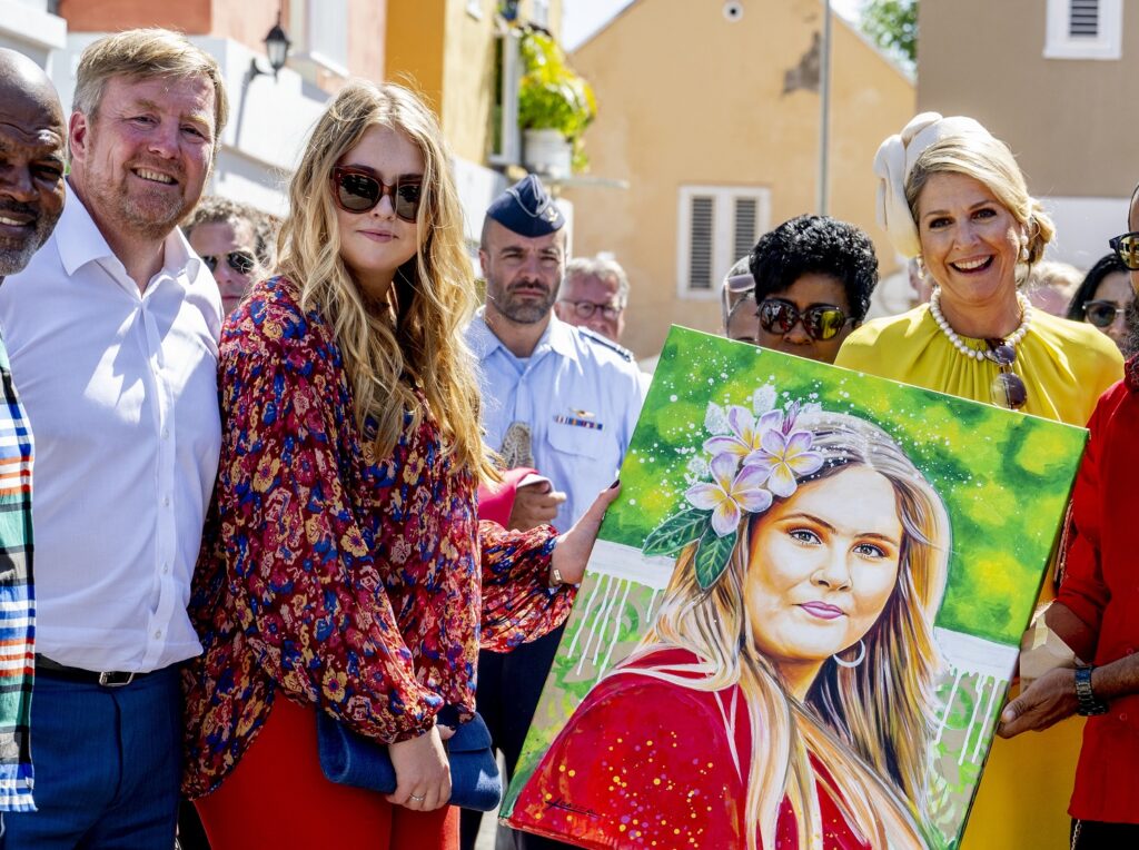 2023 amalia willemstad schilderij ANP