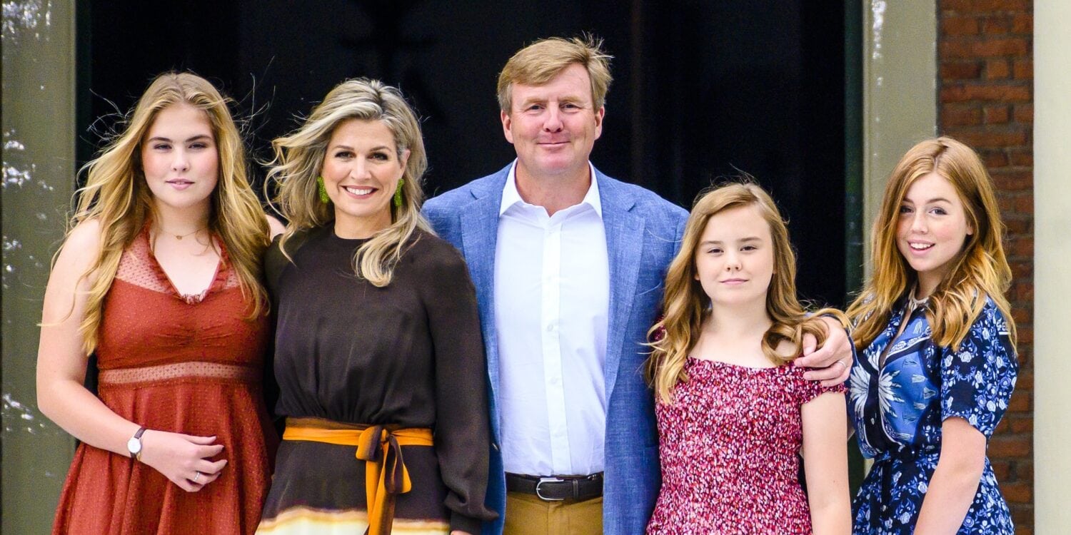 Zomerfotosessie koninklijke familie