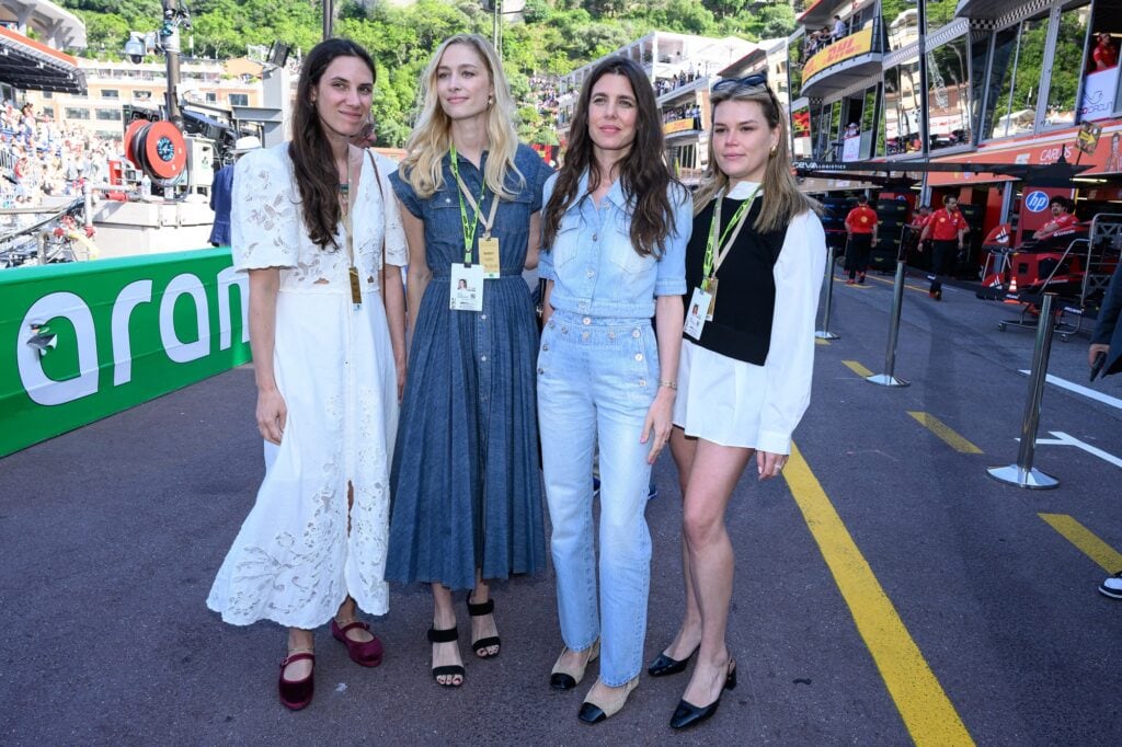 Charlotte Casiraghi Attends Monaco GP